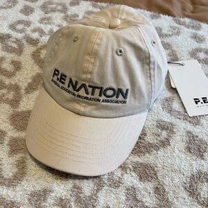 P.E Nation Beige Cap